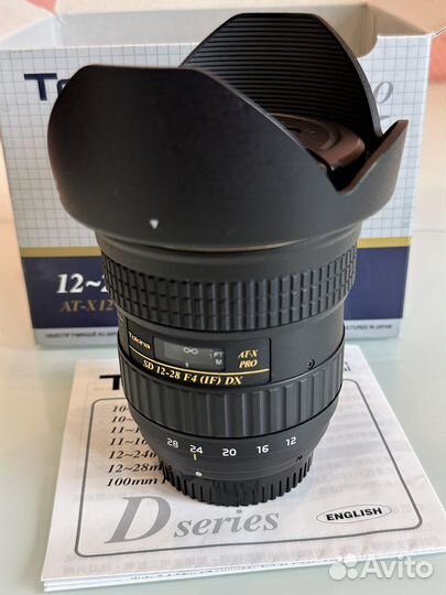 Объектив Tokina 12-28mm для Nikon F