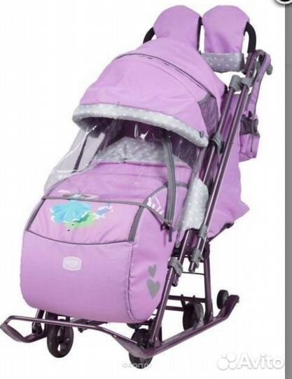 Коляска санки ника 7-4