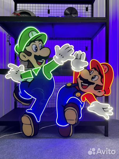 Неоновый ночник