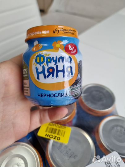 Фруктовое пюре агуша