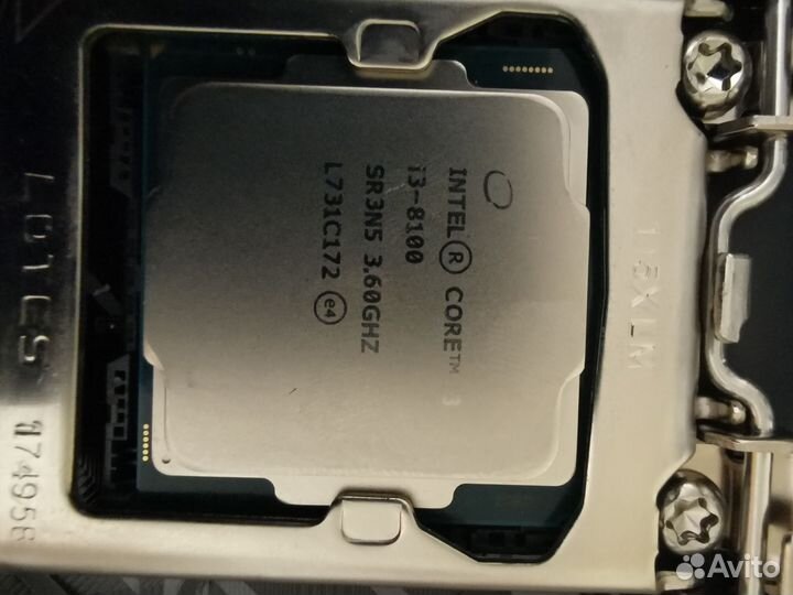 Gigabyte Z370P D3, Intel Core i3-8100