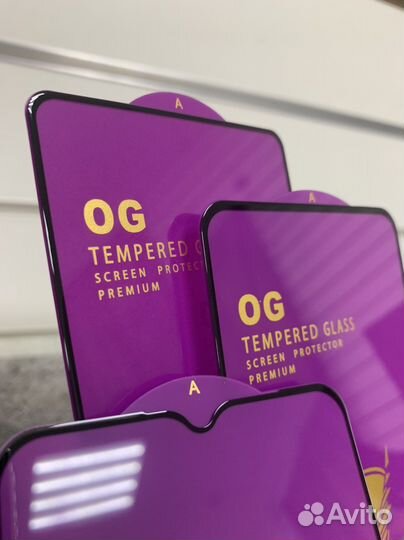 Защитное стекло для Samsung/Redmi/Tecno/Infinix