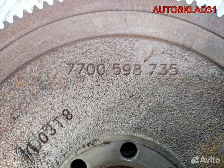 Маховик МКПП Renault Logan 1.6 K7M 7700598735