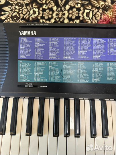 Синтезатор yamaha psr185