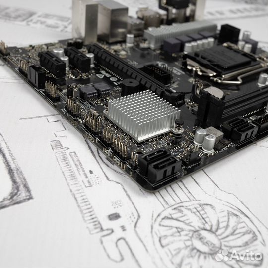 Материнская плата Aquarius AQH310CM LGA1151v2