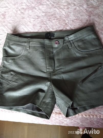 Шорты женские натуральна кожа
