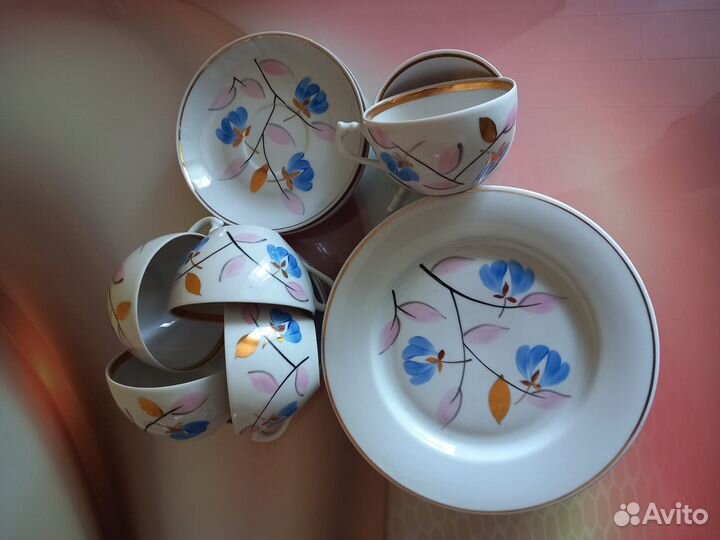 Чайный сервиз советский, ГДР и посуда в асс