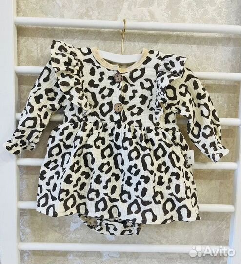 Боди платье на девочку