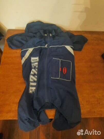 Комбинезон с ботинками на собаку