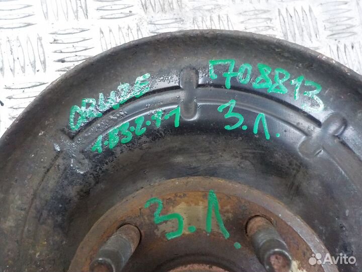 Ступица задняя, Chevrolet Cruze