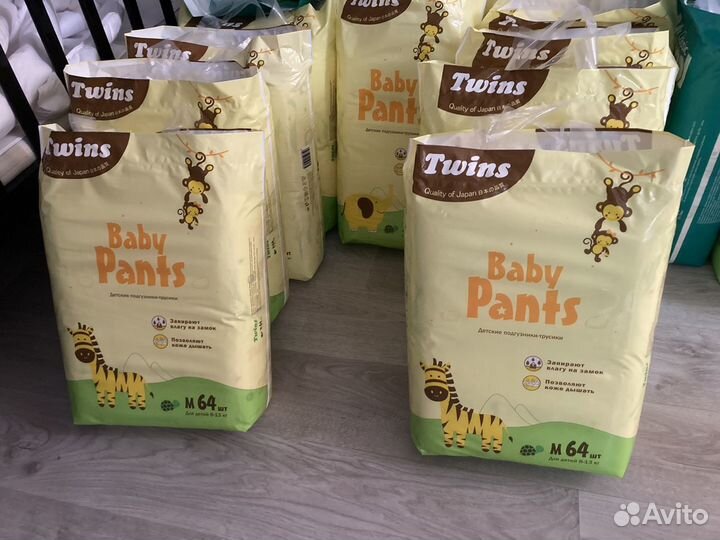 Подгузники трусики японские 8-13 кг