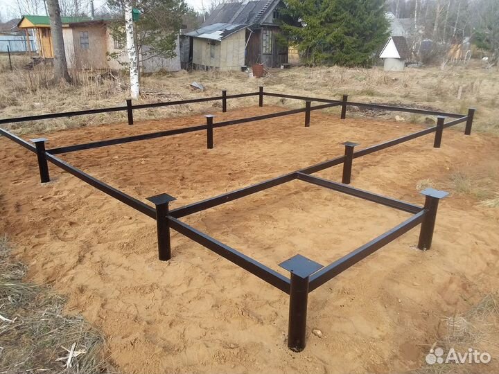 Винтовые сваи, свайный фундамент под ключ