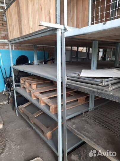 Стеллаж металлический для склада