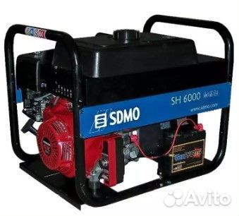Бензиновый генератор sdmo SH 6000 E