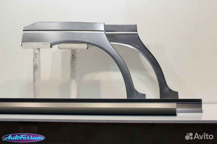 Hyundai Matrix ремкомплект задних арок и порогов