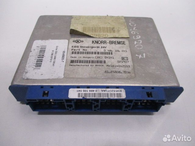 Блок управления EBS MAN 81258087016