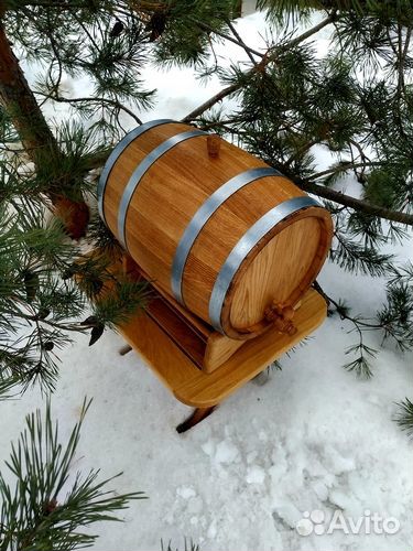 Бочка дубовая