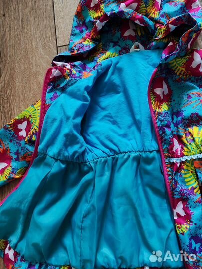 Куртка ветровка для девочки 98 104