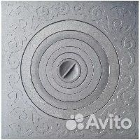 Плита под казан с рисунком 700х700