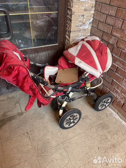 Прогулочная коляска зимняя бу