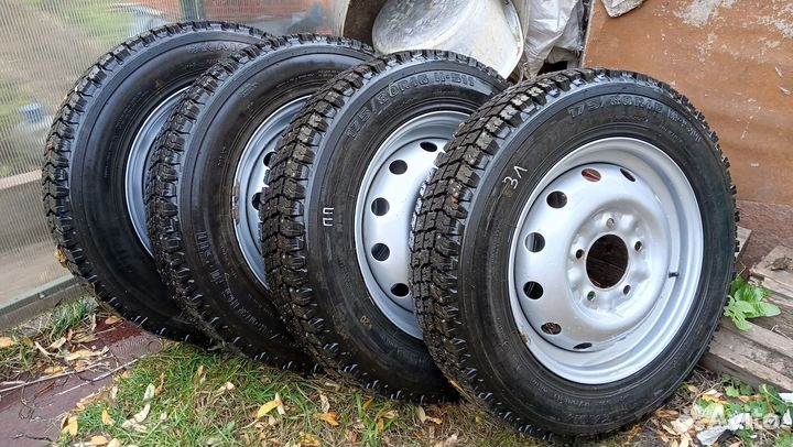 Зимние колеса на ниву