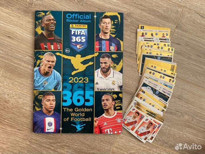 Наклейки panini fifa 365 2023