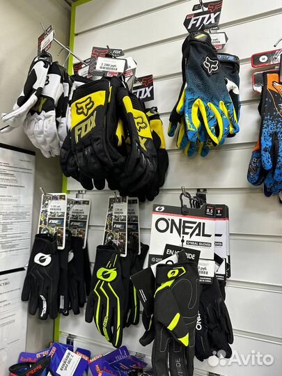 Перчатки текстильные кросс/эндуро