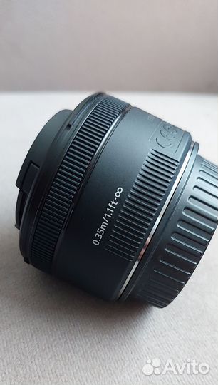 Объектив canon 50mm 1 8 stm