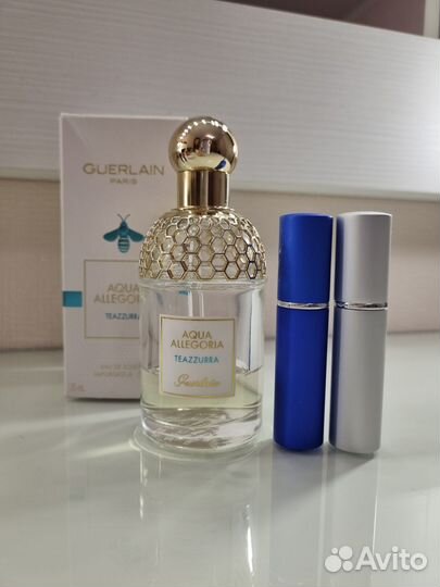 Guerlain Aqua Allegoria Teazzurra Отливанты