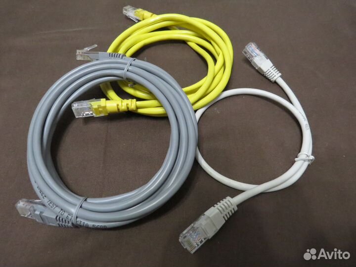 Патч-корды различные 10 штук и длиннее