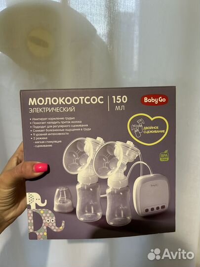 Молокоотсос электрический baby go