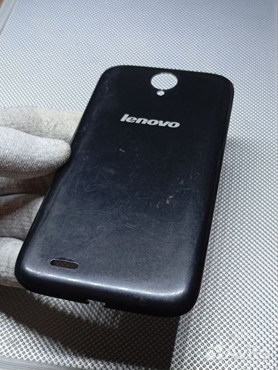 Lenovo A850. Задняя крышка. Чёрная. Оригинал