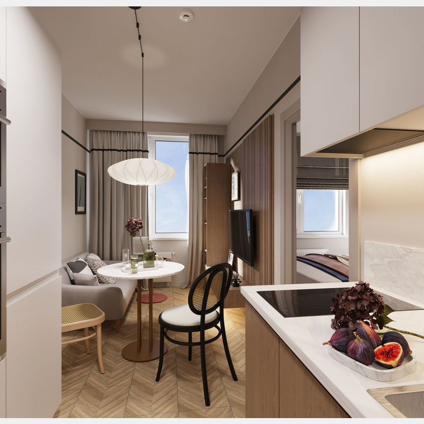 1-к. квартира, 34 м², 2/7 эт.