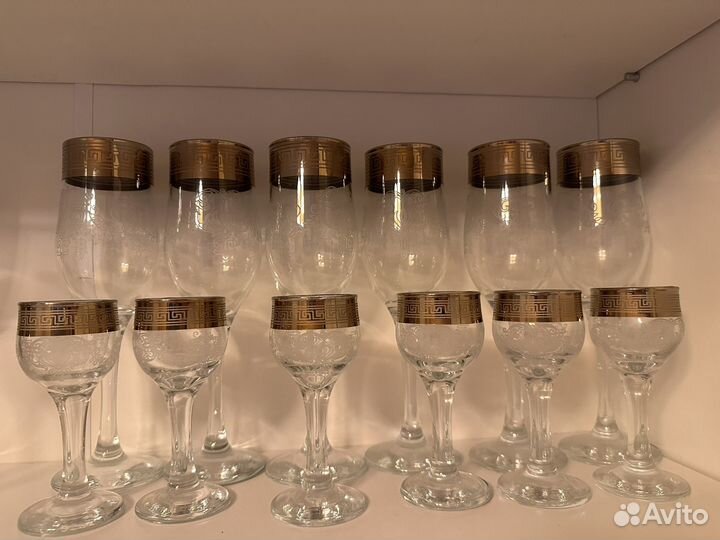 Бокалы versace