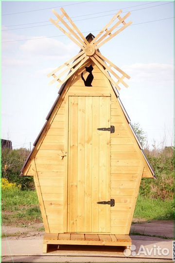 Дачный туалет с установкой GAR210