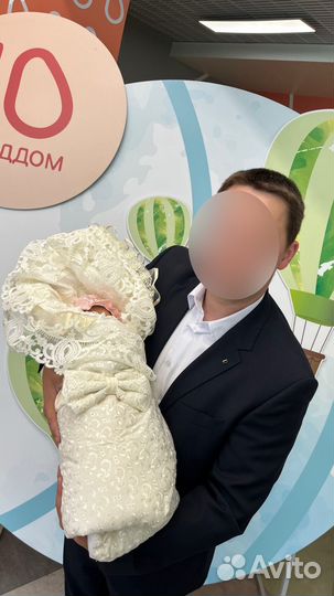 Конверт одеяло на выписку