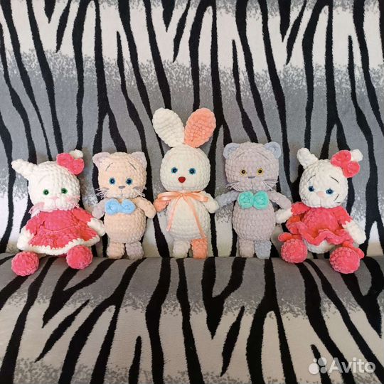 Вязанные игрушки амигуруми