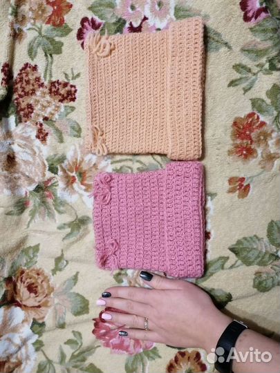 Вязаные шапочки Ручная работа