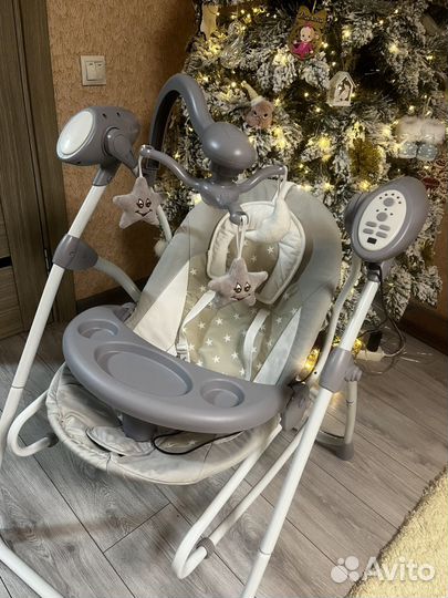 Электронные качели шезлонг