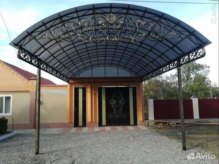 Навесы металлический