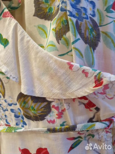 Платье сарафан на запах Mango