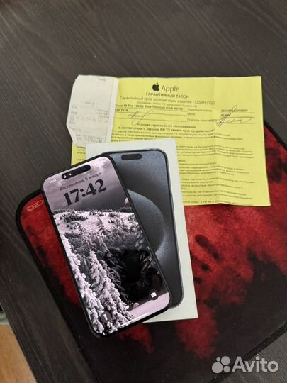 iPhone 15 Pro, 128 ГБ