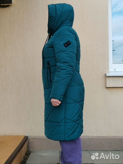 Пуховик пальто женский 50 52