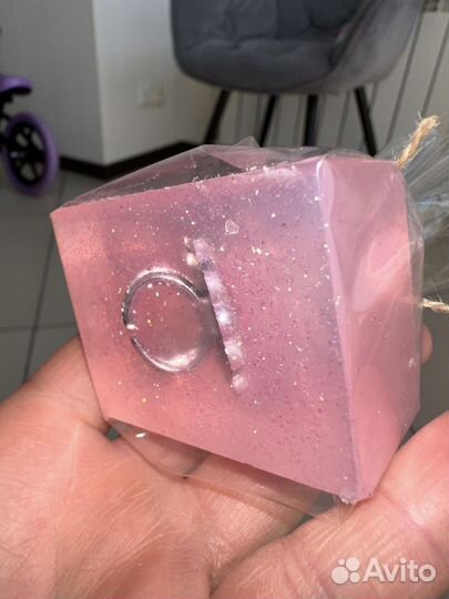 Мыло ручной работы с подарком