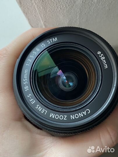 Объектив canon ef s