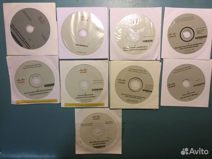 Документация CD диски Cisco