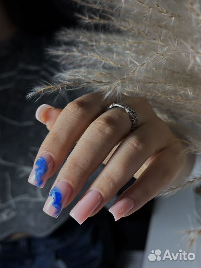 Маникюр С покрытием