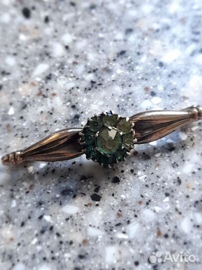 Брошь, серебро СССР