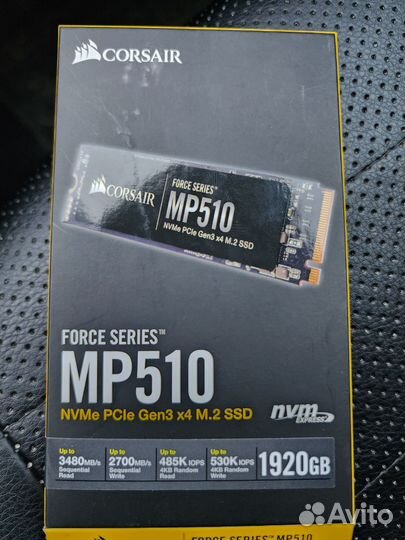 Ssd m2 nvme 1920 Gb