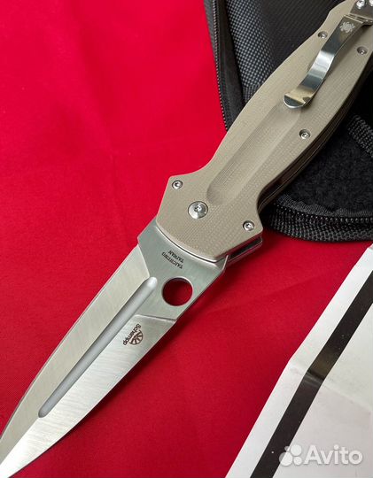 Нож Spyderco C215GP Ed Schempp EuroEdge